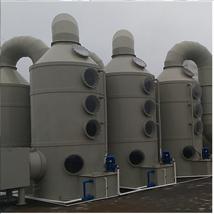 酸霧廢氣處理有兩套方案分為；一；有污水廠的企業(yè)適用；二；沒有污水廠的企業(yè)適用。